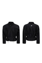 Glossy Cropped Jacket