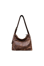 Vintage Wide Strap Large Tote Bag
