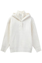 Heavyweight Layered Look Hooded Sweater
