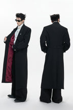 Tailored Split Hem Overcoat