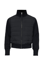 Lightweight Ribbed Collar Puffer
