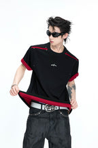 Contrast Crewneck T-Shirt
