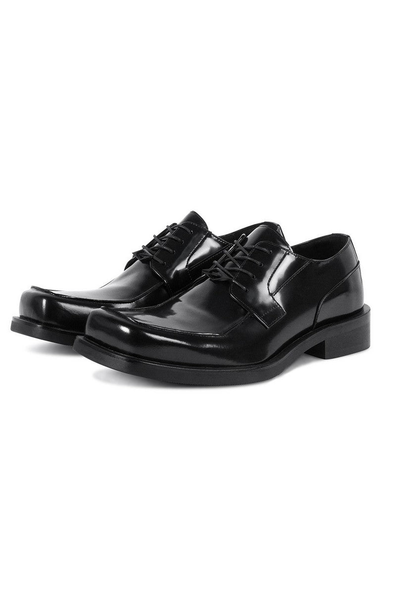 Square-Toe Derby Shoes