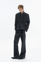Napoleon Striped Flared Trousers