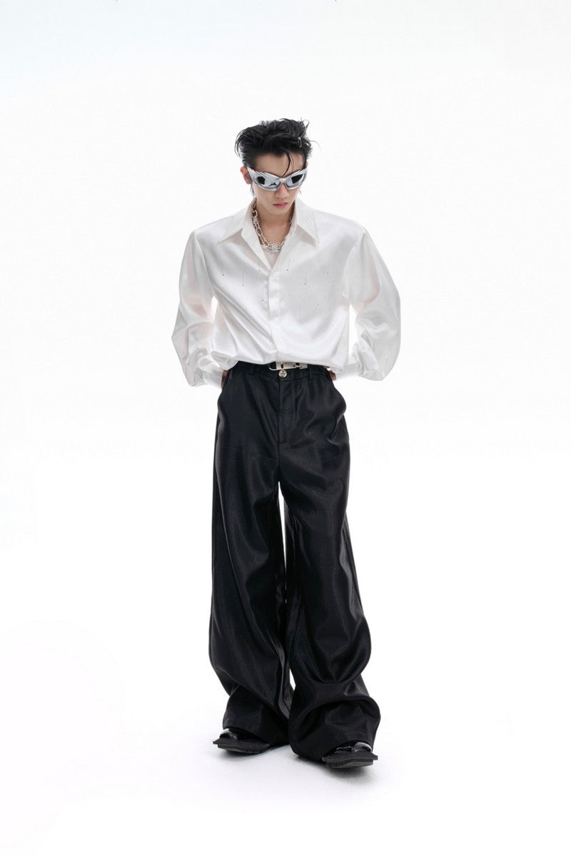 Liquid Shine Straight Pants - EU Only