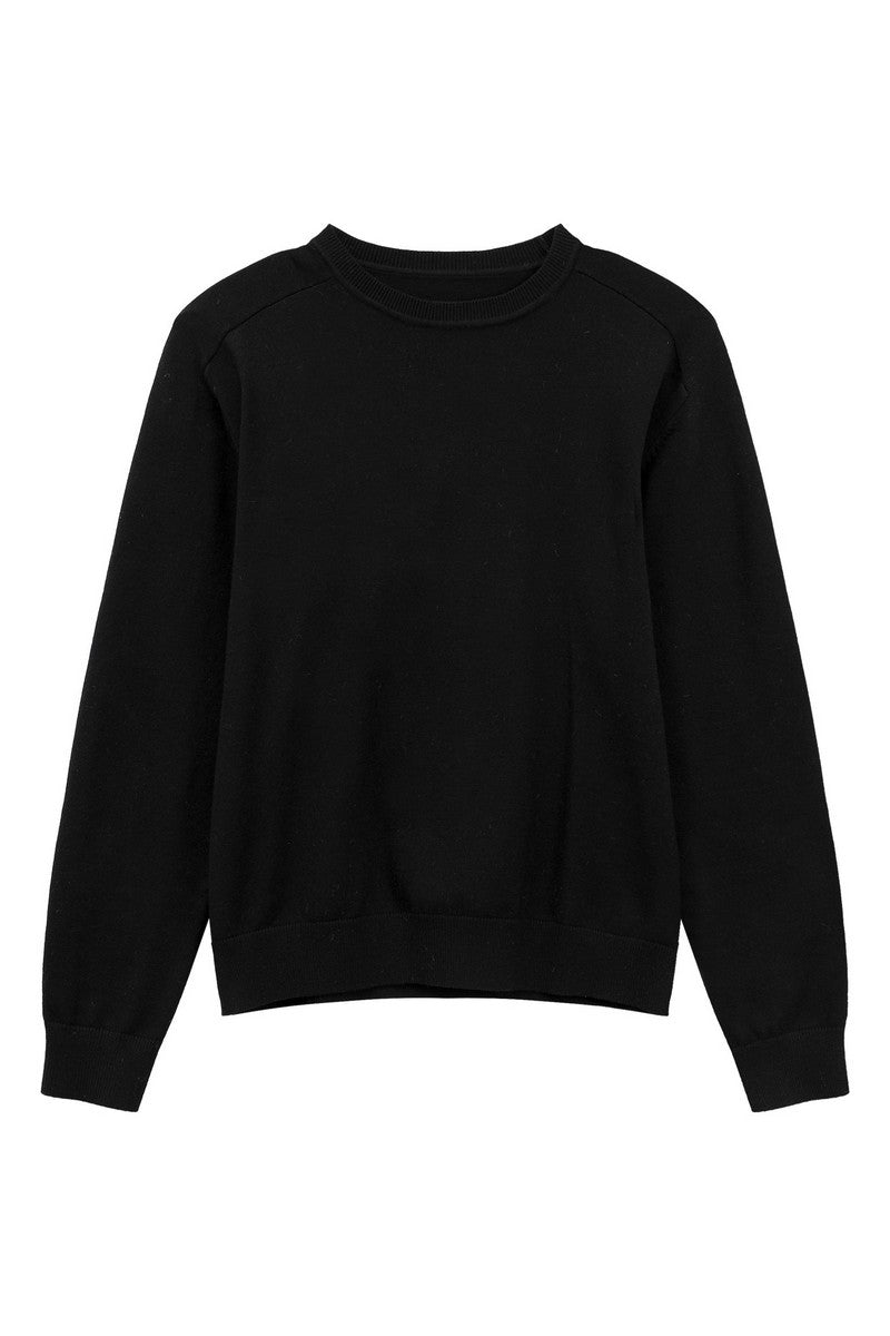 Crewneck Oversized Knit Sweater