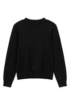 Crewneck Oversized Knit Sweater