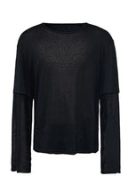 Layered Slub Long Sleeve