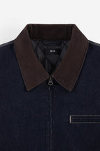 Faded Detroit Denim Jacket
