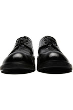 Reflective Buckle Derby Shoes