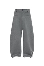 Reversible Pleated Drop Crotch Pants
