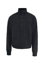 Marl Turtleneck Cardigan