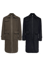 Multi Pocket Trench Coat