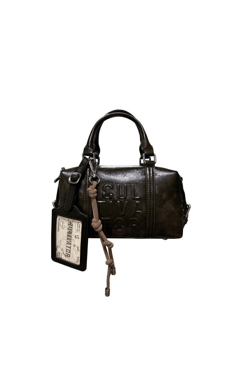 Vintage Boston Pillow Bag