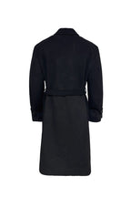 Structured Wool Tie Coat