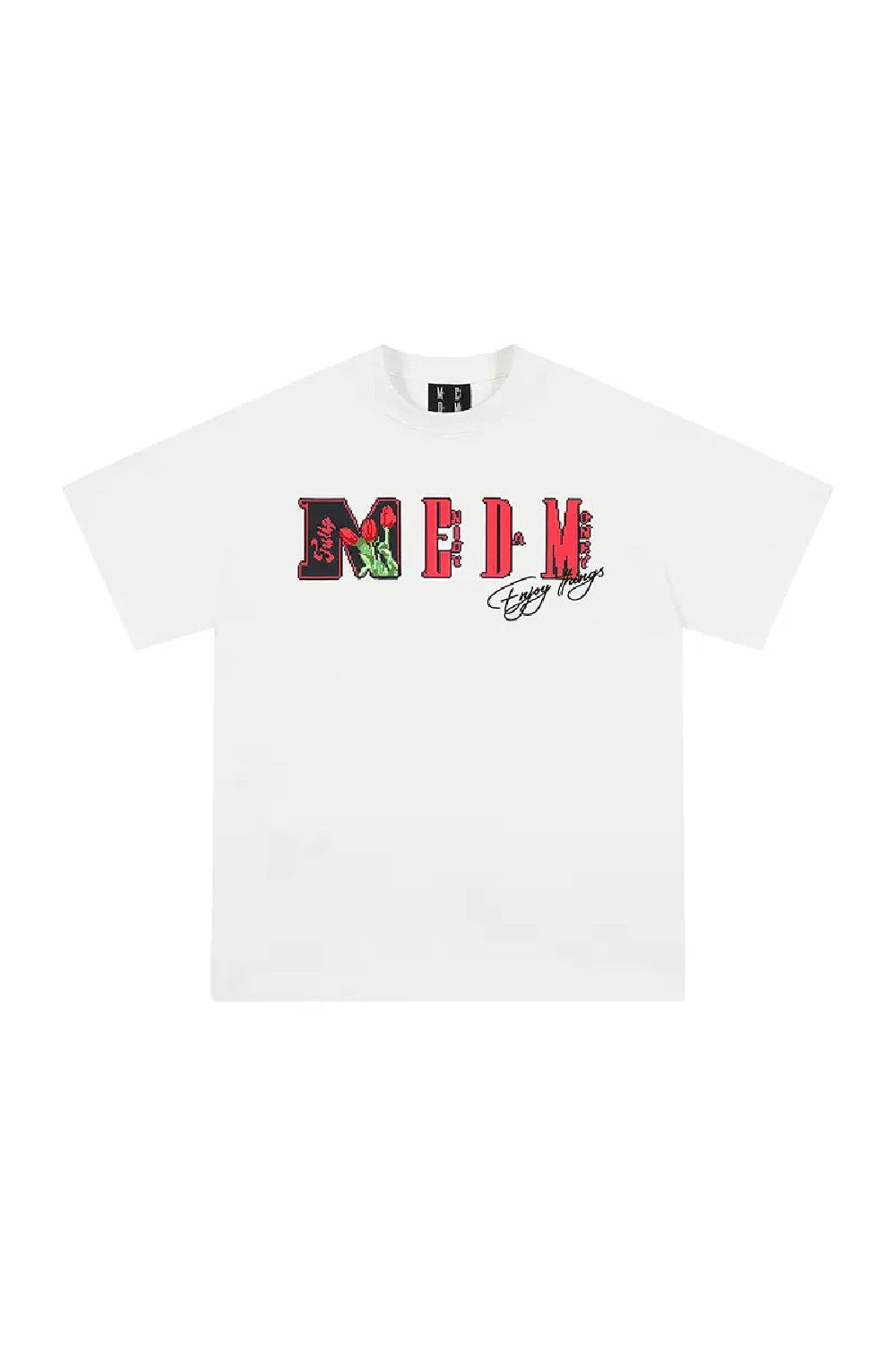 Mosaic Floral Loose Fit Tee