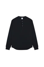 Waffle Henley Long Sleeve Tee - EU Only