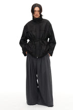 Drawstring Padded Parka