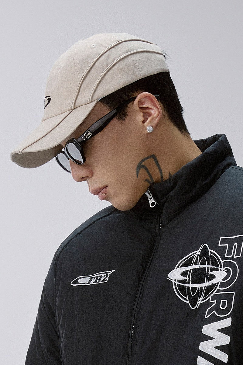 Distressed Embroidered Baseball Cap