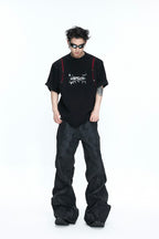 Deconstructed Print T-Shirt