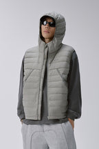 Hooded Lightweight Down Vest