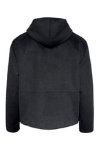 Relaxed Hooded Wool Jacket