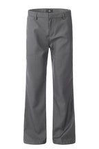Slim Straight Flare Trousers