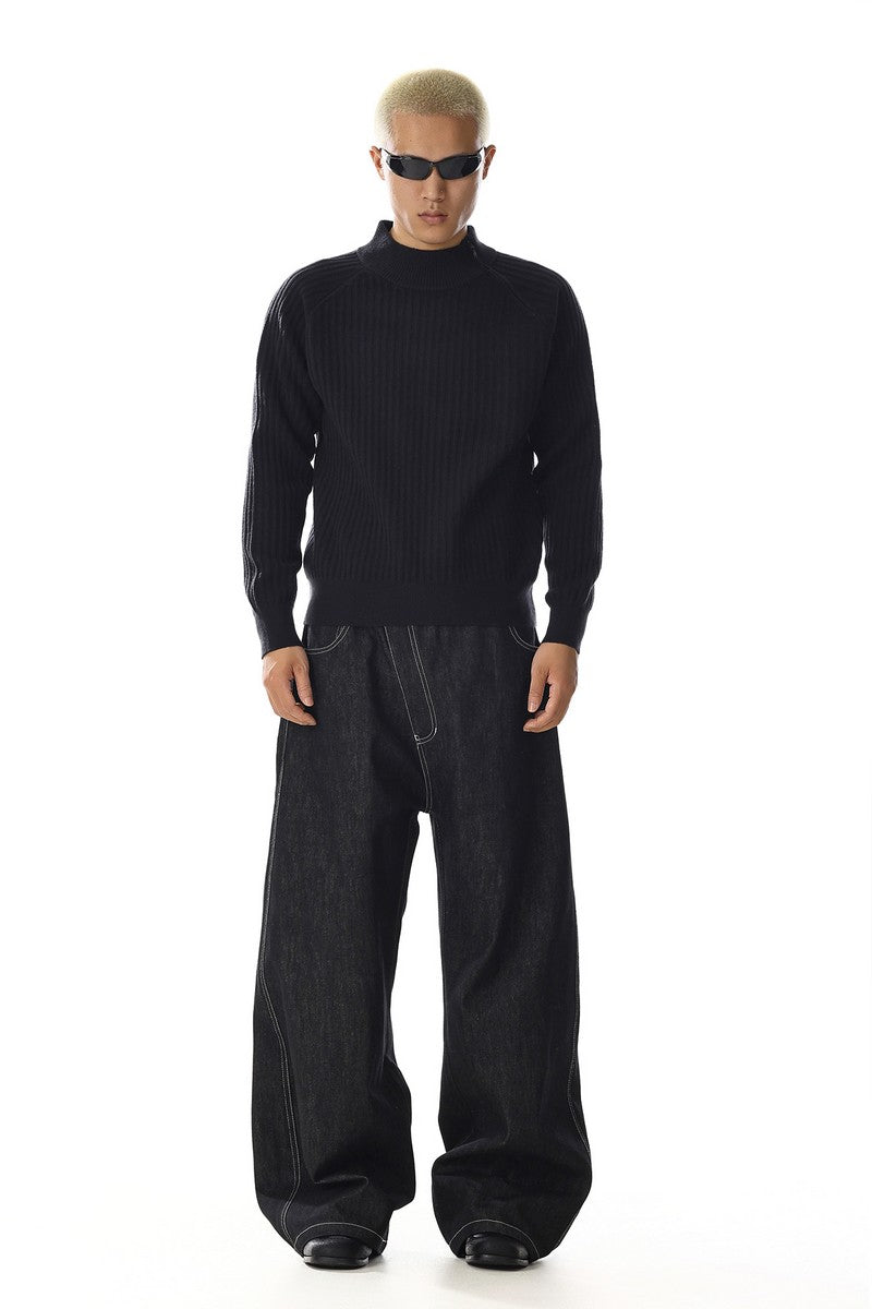Slim Old Money Knit Sweater