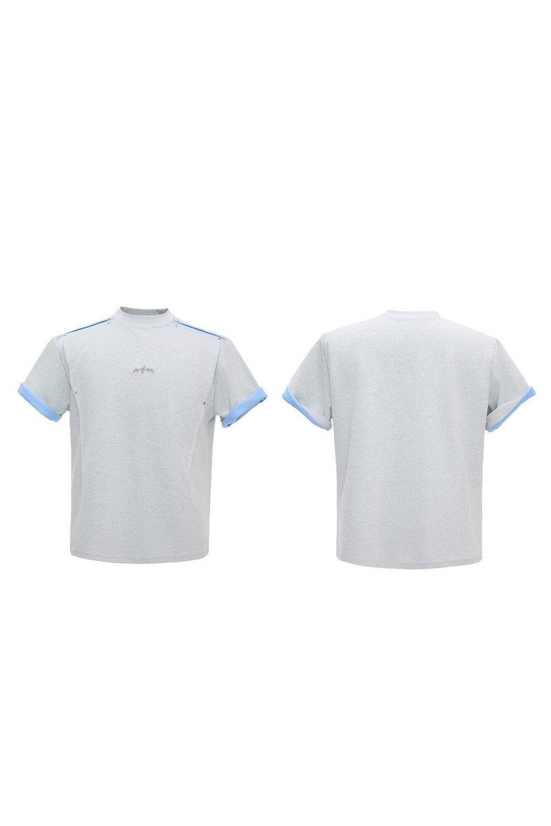 Contrast Crewneck T-Shirt