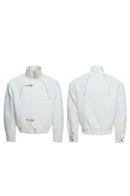 Snakeskin Panel Bomber Jacket