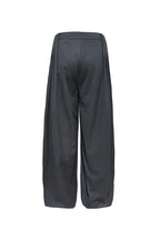 Striped Pleated Wide Leg Pants