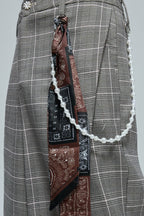 Pearl Plaid Trousers