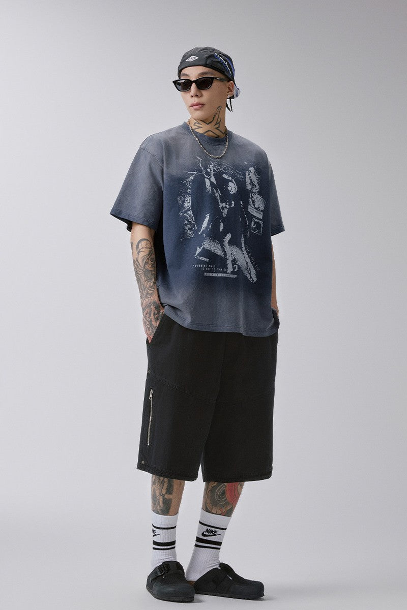 Gradient Portrait T-Shirt