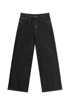 Vintage Washed A-Line Jeans