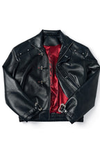 Python Embossed Buckle Jacket