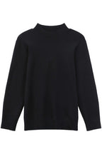 Modal Blend Fitted Turtleneck Sweater
