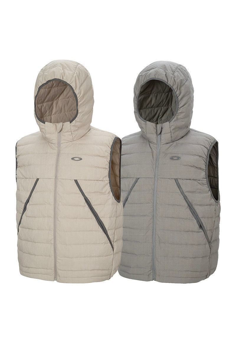 Hooded Lightweight Down Vest