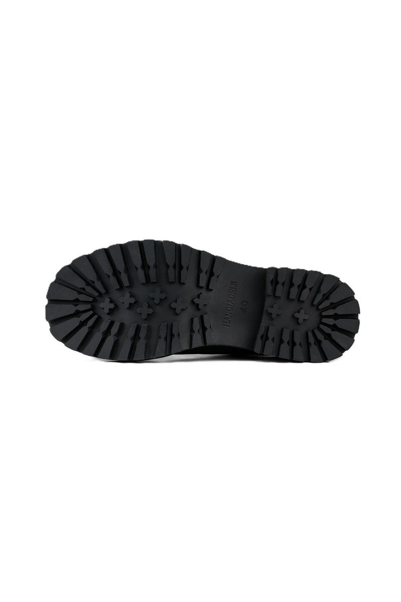 Refine Snakeskin Derby Shoes