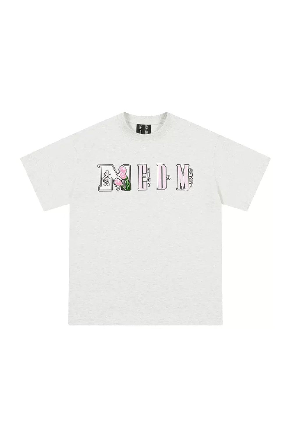Mosaic Floral Loose Fit Tee