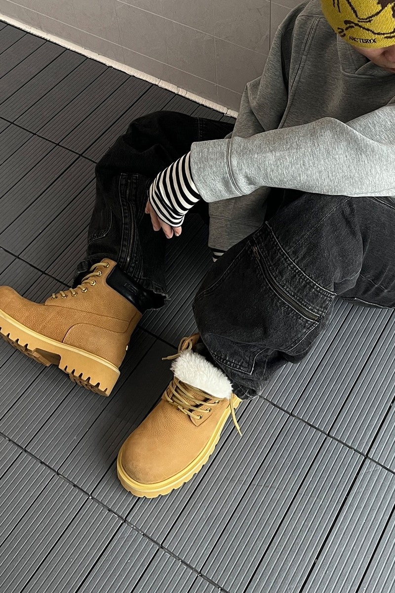 Fleece Lined Snow Boots