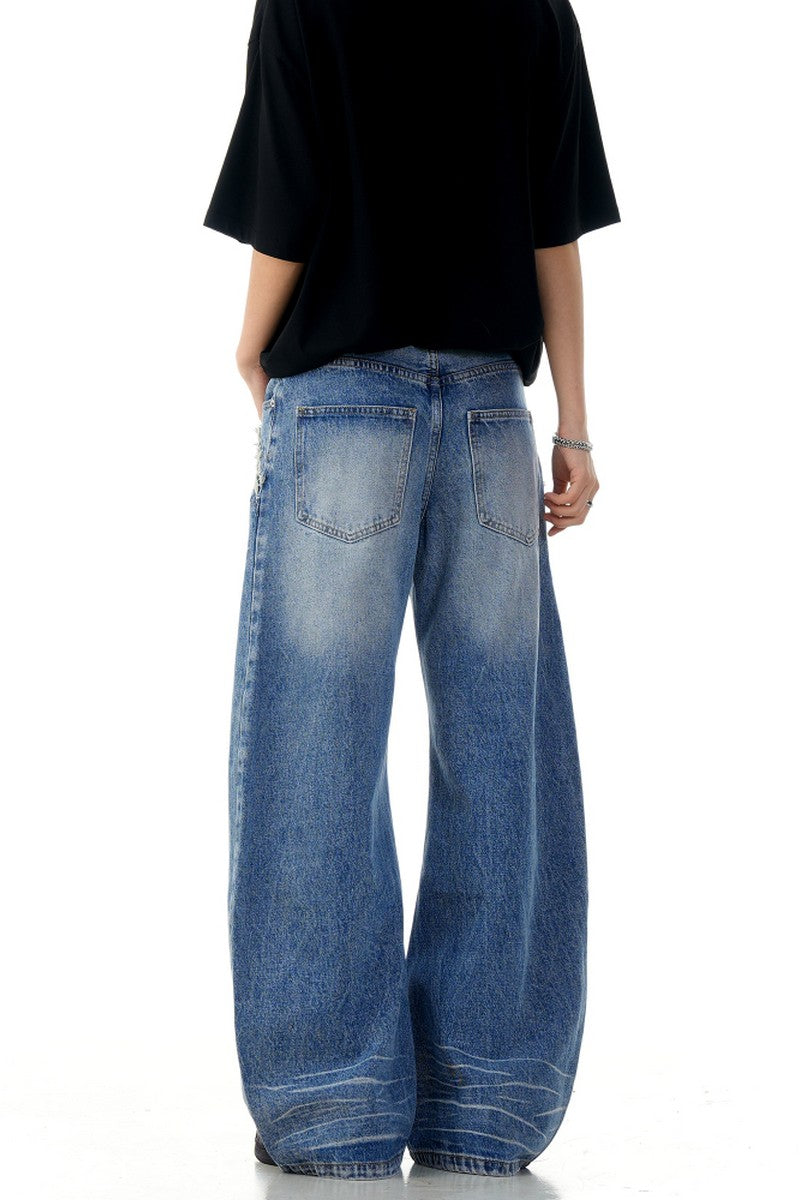 Raw Hem Blade Jeans
