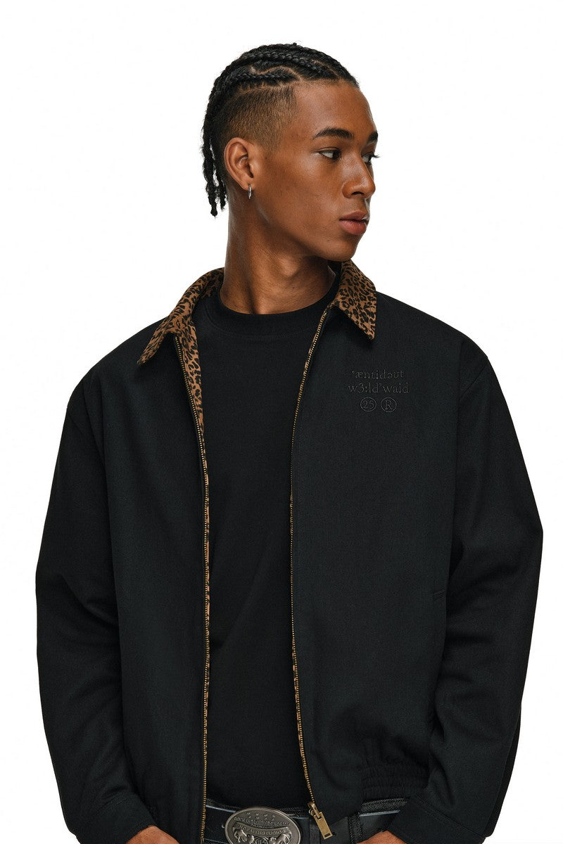 Reversible Detroit Leopard Jacket