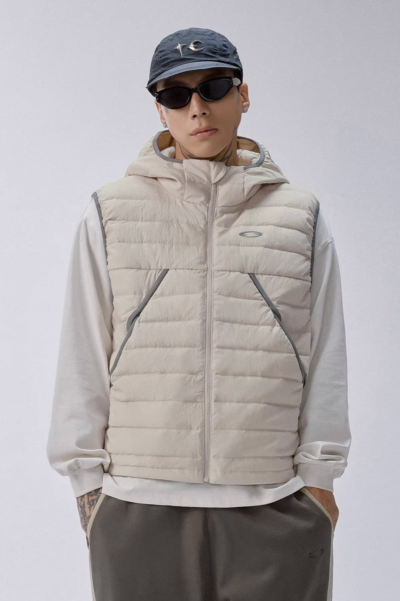 Hooded Lightweight Down Vest