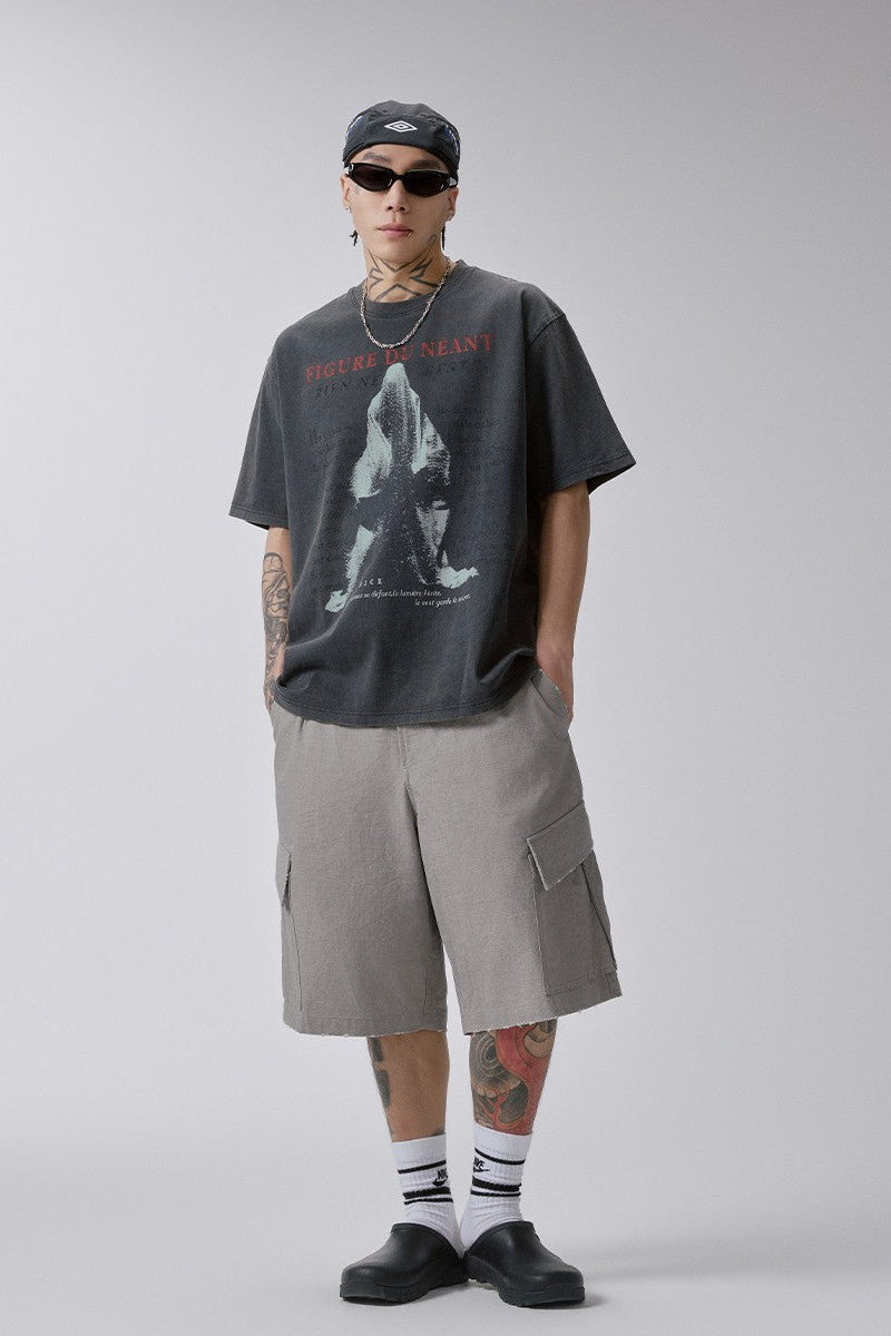 Vintage Washed Graphic T Shirt