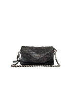 Snake Pattern Chain Shoulder Bag