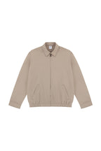 Relaxed Twill Zip Jacket