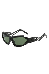 Black Frame Dark Green Lens