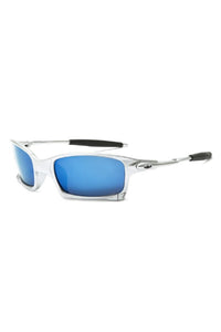 Silver Frame Blue Lens