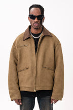 Suede Pilot Jacket