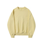 Vintage Brushed Fleece Round Neck Sweater